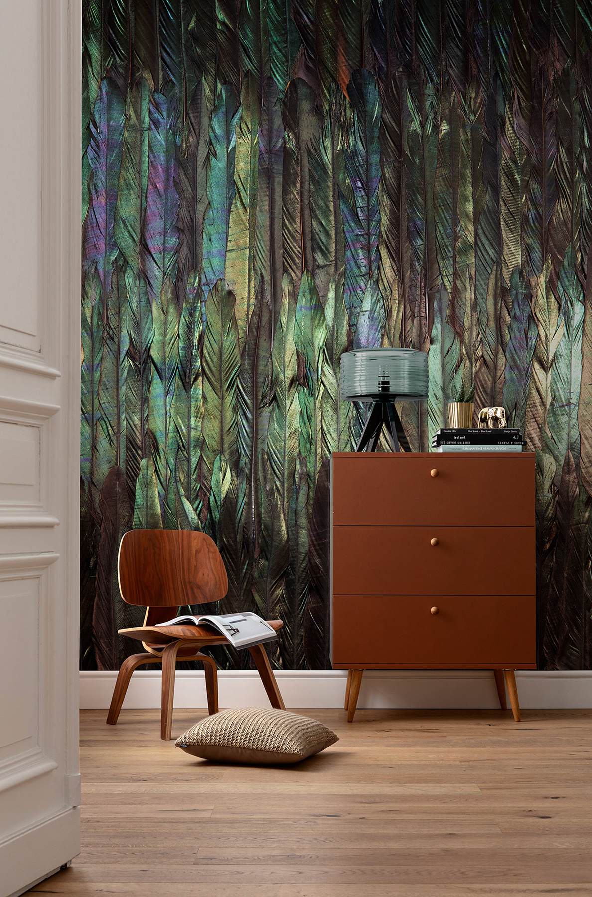 Dark Wings Wall Mural