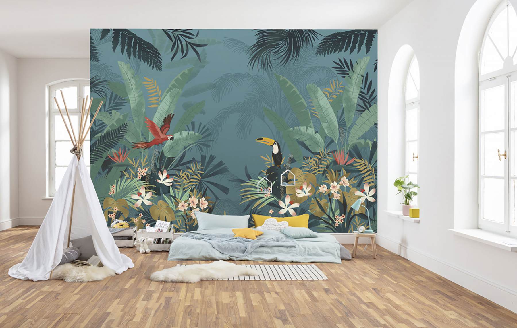 Enchanted Jungle Wall Mural