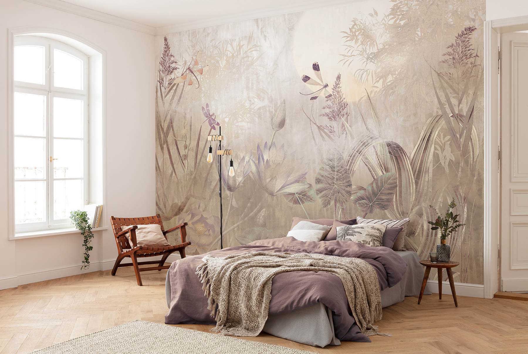 Dragonfly Pond Wall Mural