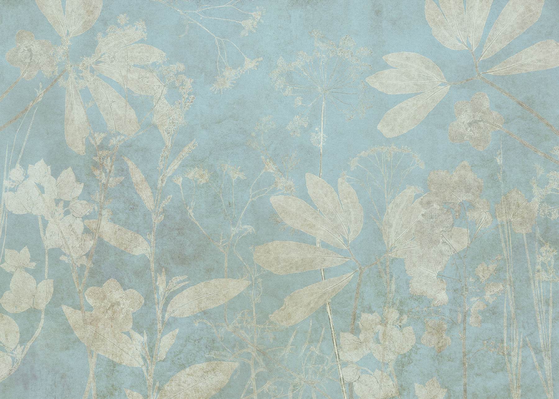 Jardin sur Papier Wall Mural