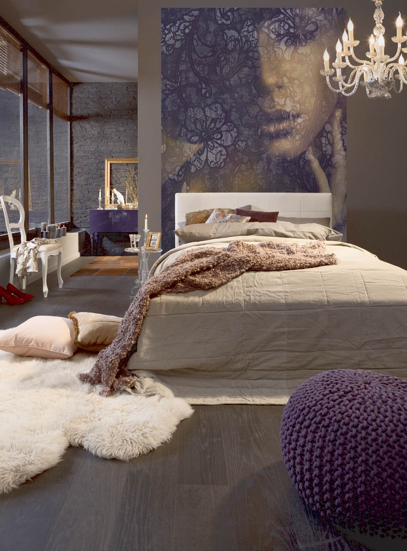 Lace Wall Mural