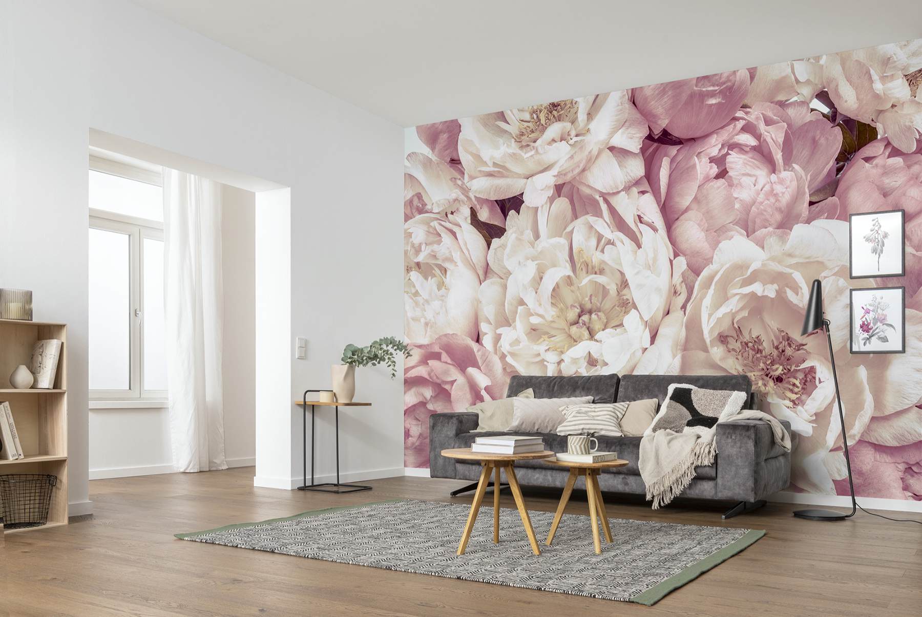 Peonies Wall Mural