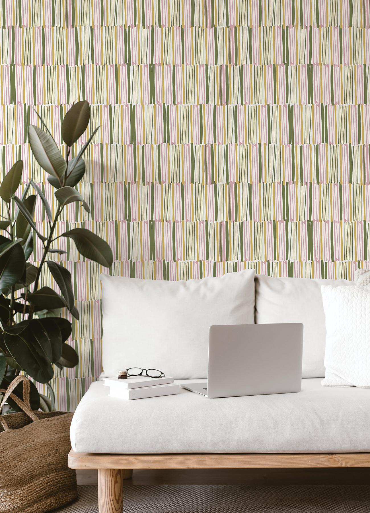 Leah Duncan Peel and Stick Wallpaper by NuWallpaper and Brewster