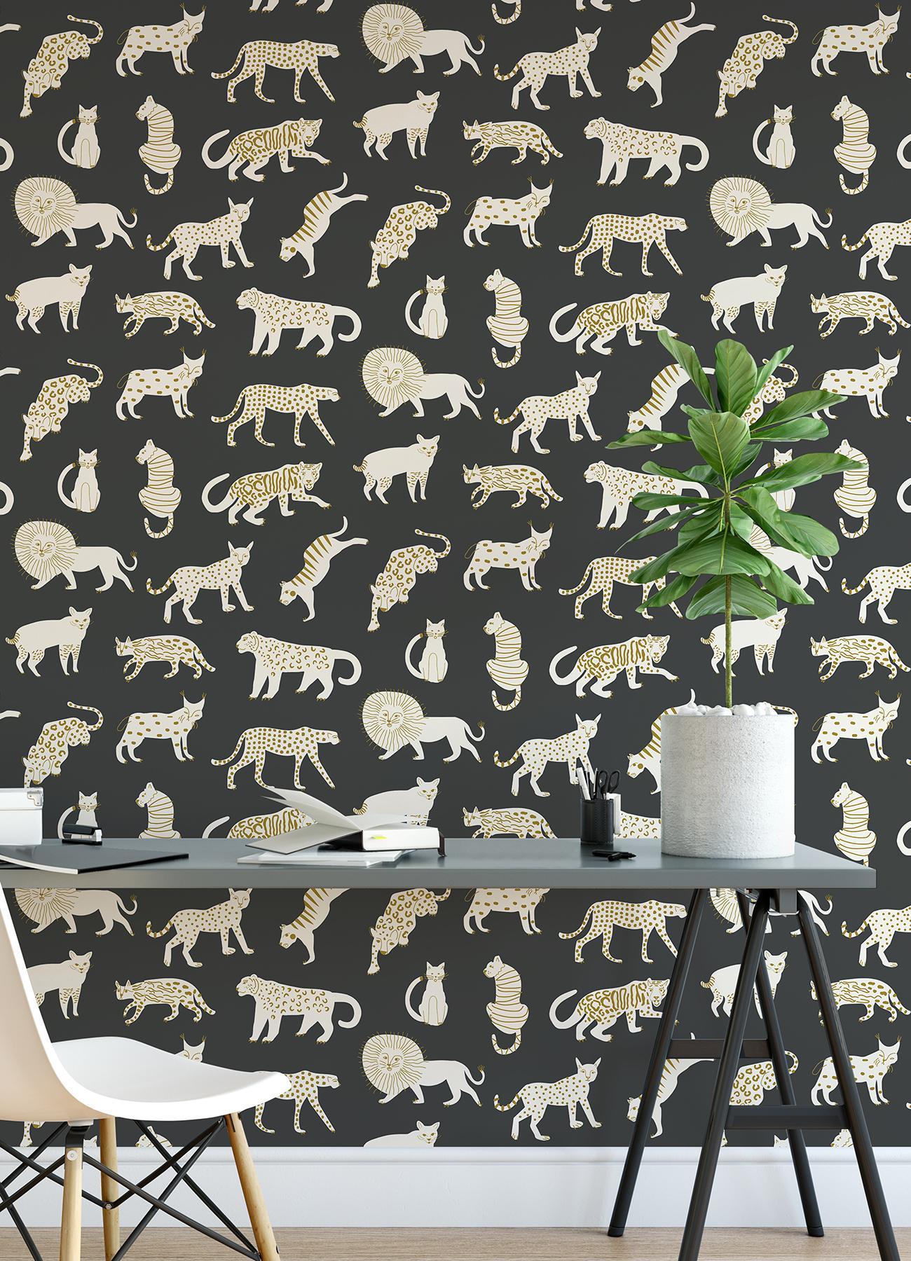 Leah Duncan Peel and Stick Wallpaper by NuWallpaper and Brewster