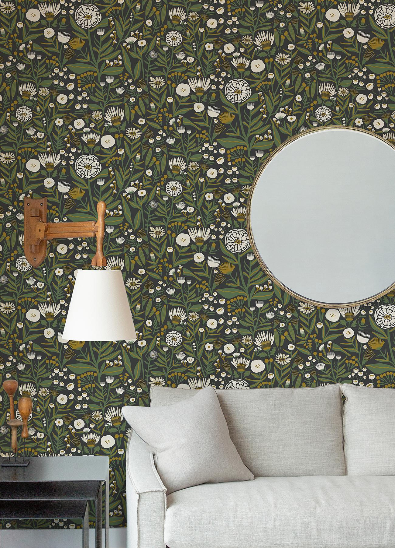 Leah Duncan Peel and Stick Wallpaper by NuWallpaper and Brewster