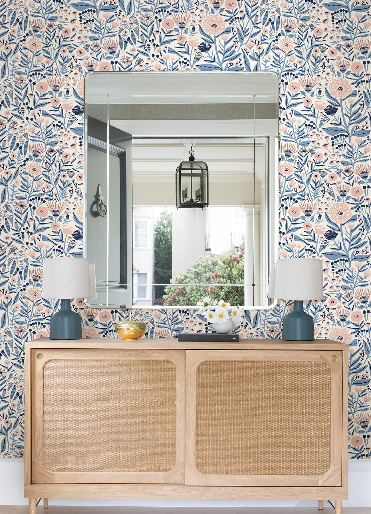 Leah Duncan Peel and Stick Wallpaper by NuWallpaper and Brewster