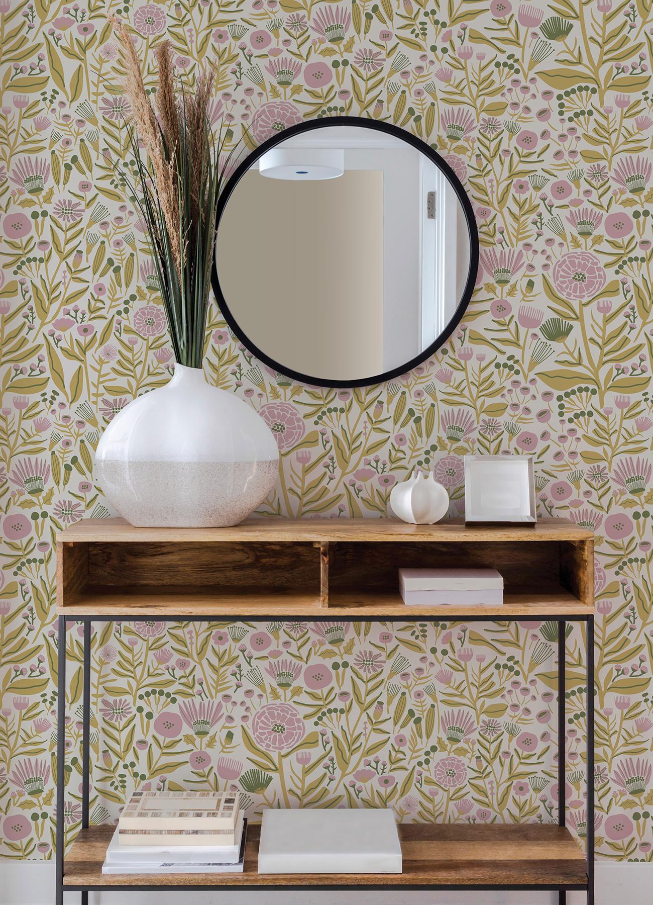 Leah Duncan Peel and Stick Wallpaper by NuWallpaper and Brewster