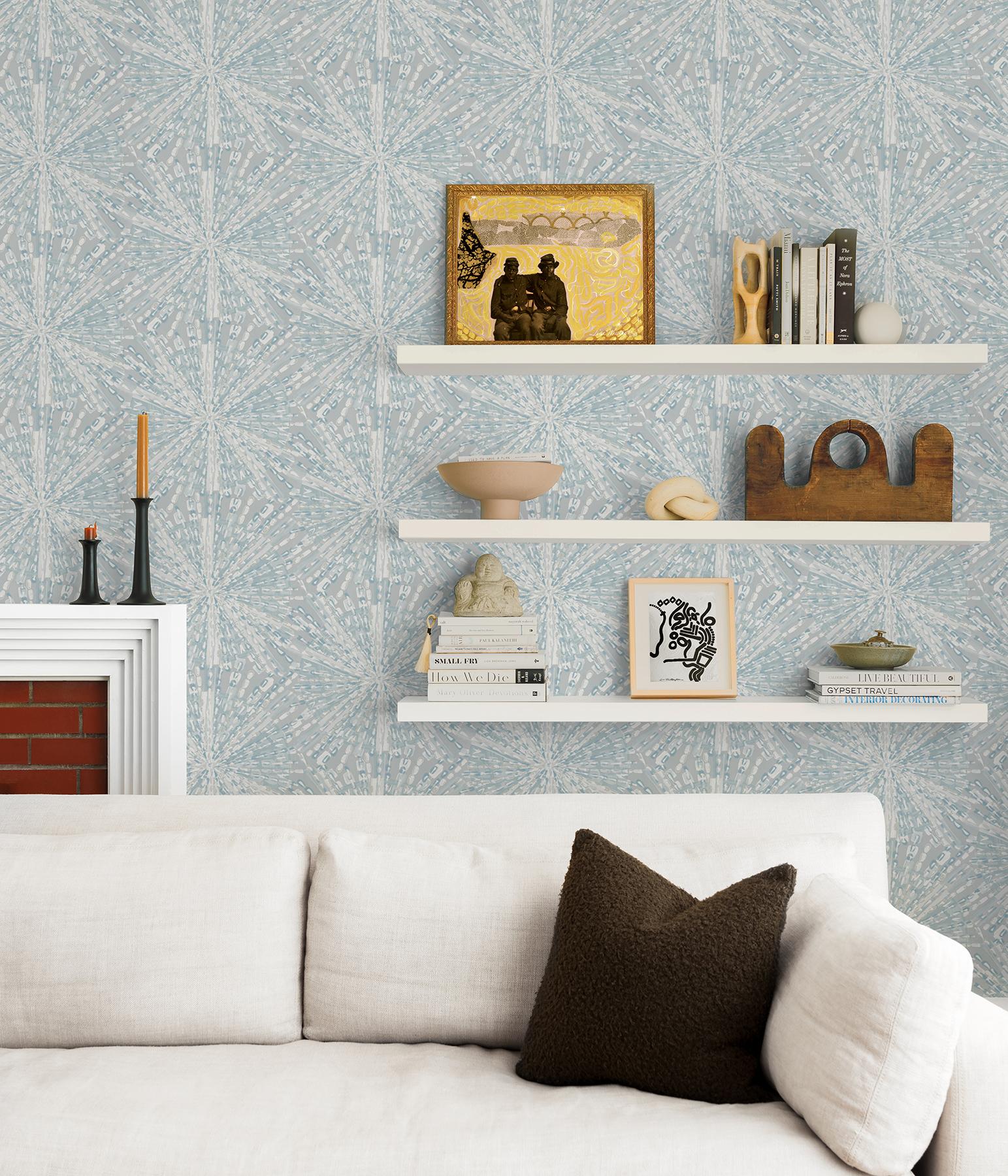 Lili Whitt Whitt by Lisa Whitington Peel and Stick Wallpaper by NuWallpaper and Brewster