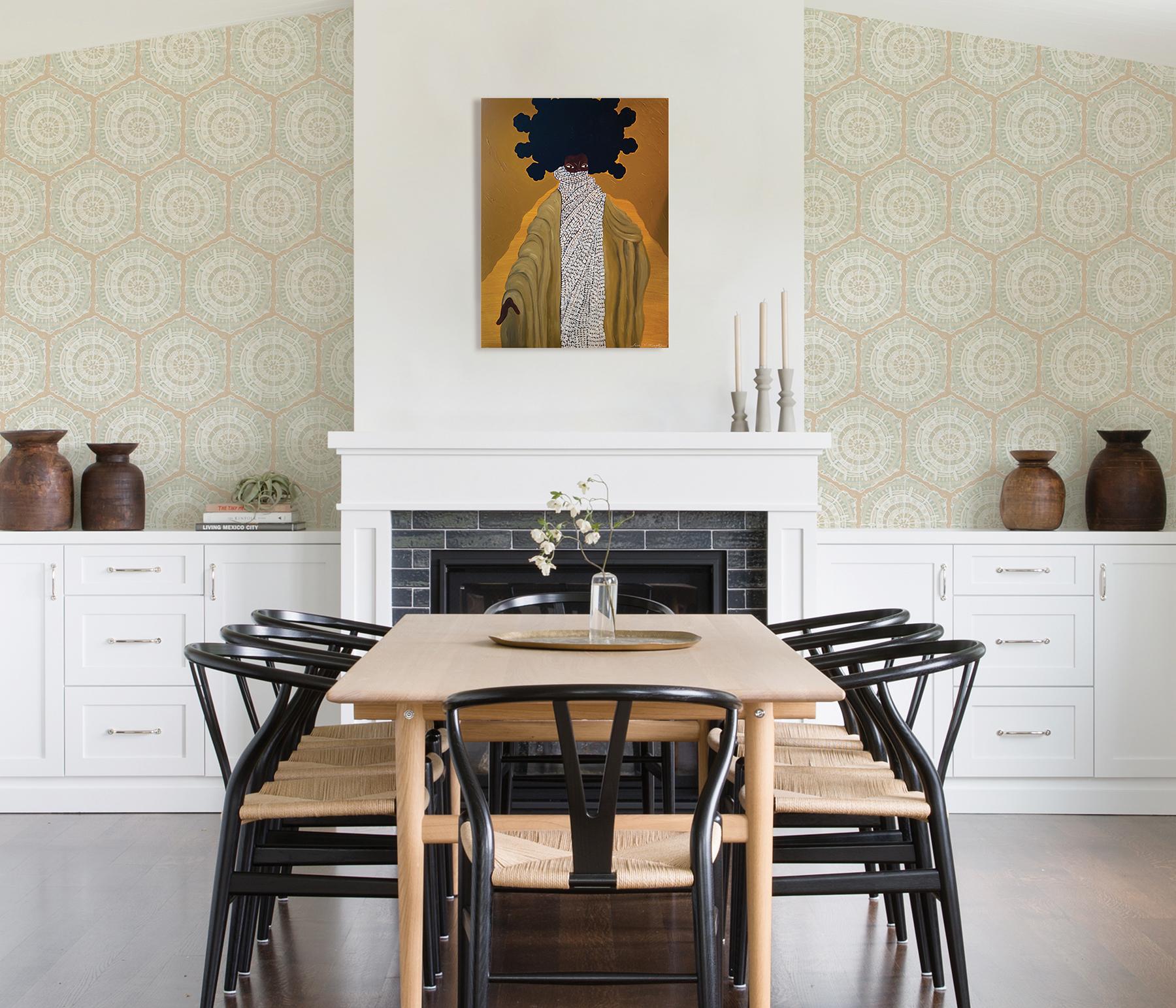 Lili Whitt Whitt by Lisa Whitington Peel and Stick Wallpaper by NuWallpaper and Brewster