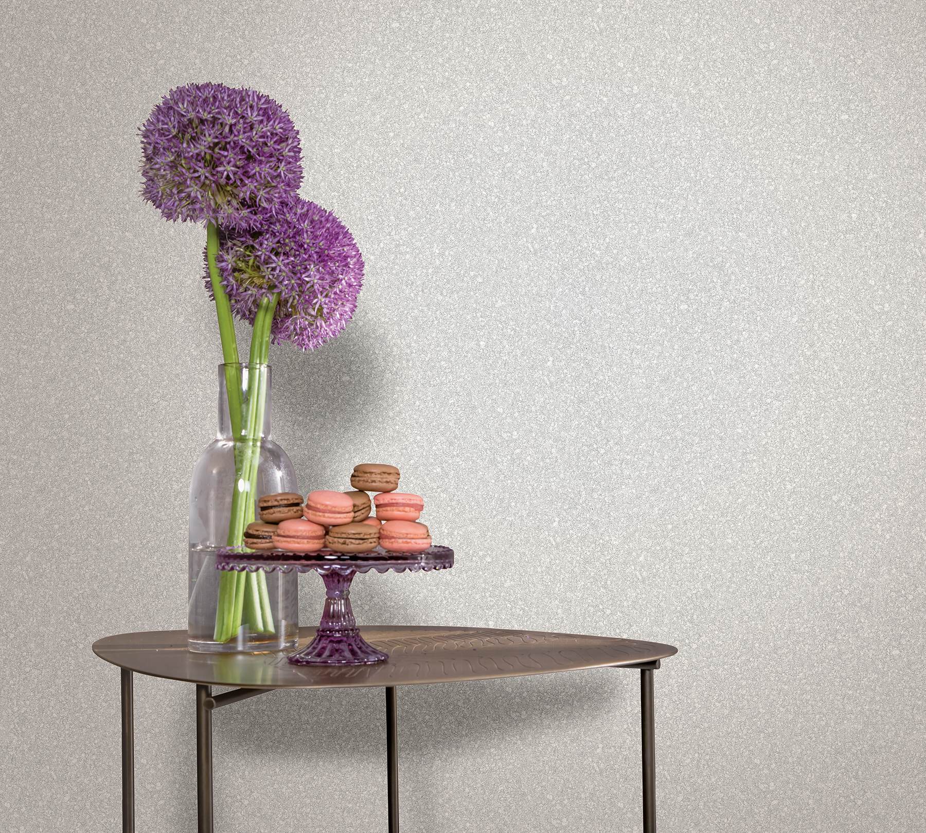Griselda Taupe Speckle Wallpaper