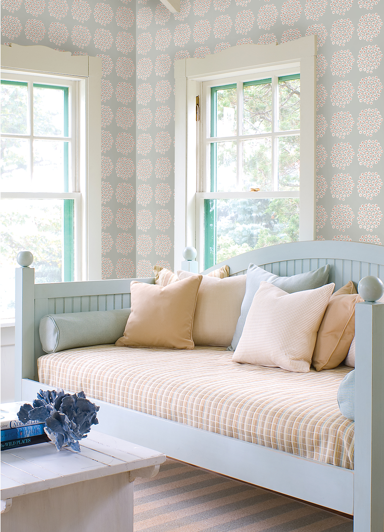 Grey Puketti Peel & Stick Wallpaper