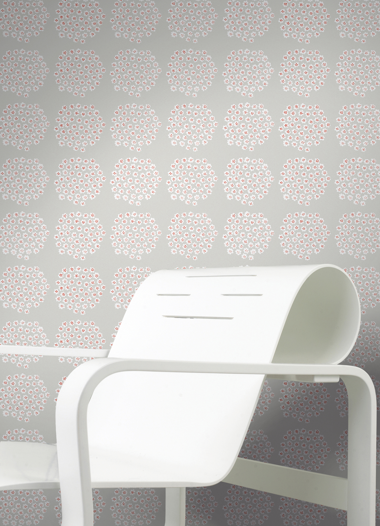 Grey Puketti Peel & Stick Wallpaper