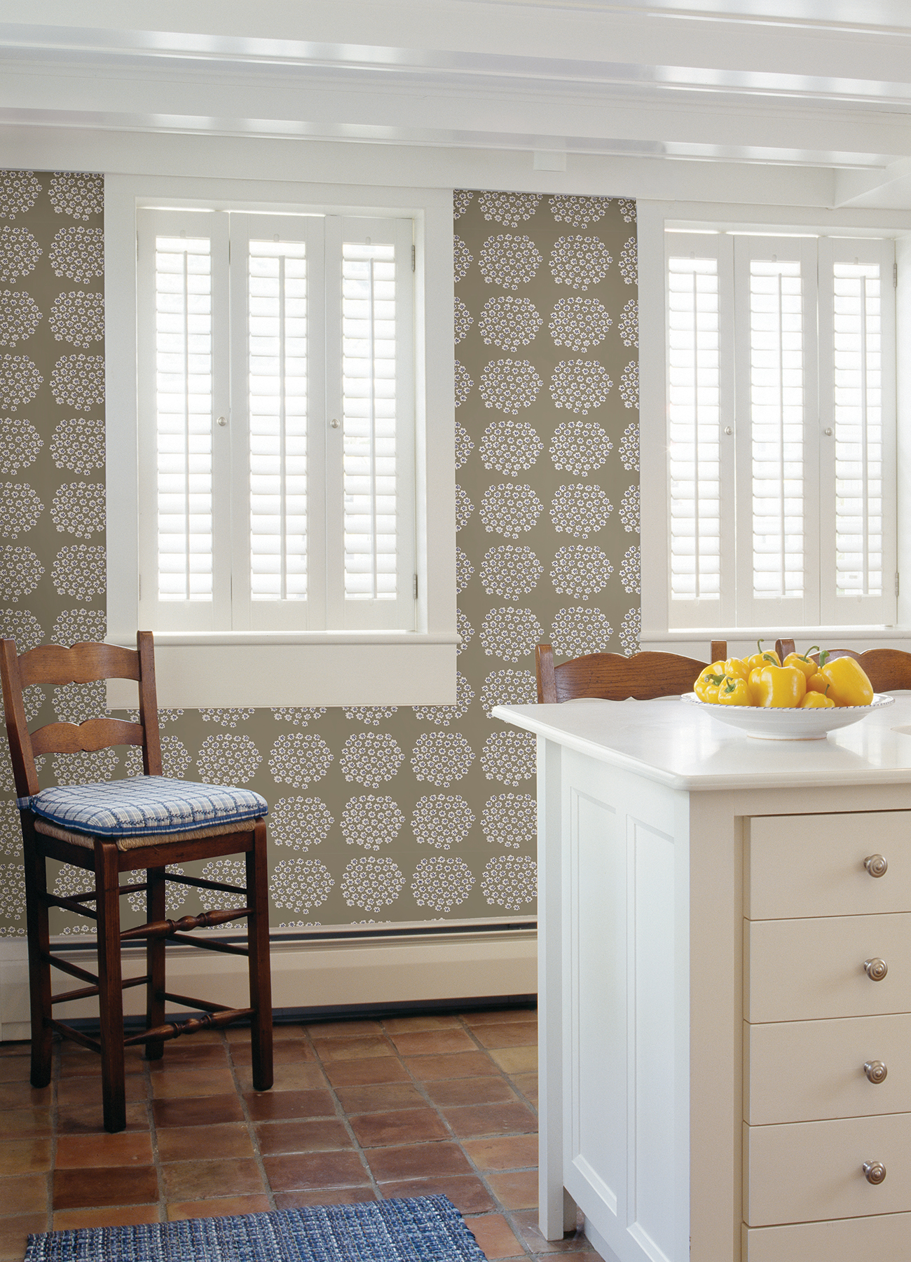 Taupe Puketti Peel & Stick Wallpaper