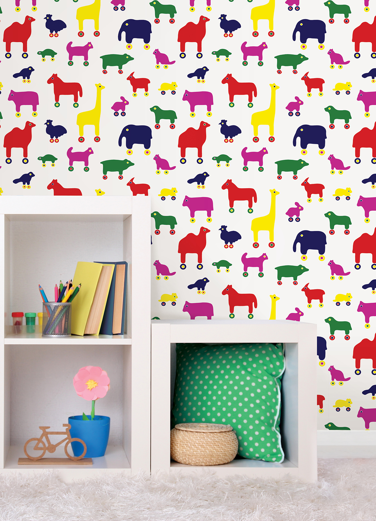 Multi Rulla Peel & Stick Wallpaper