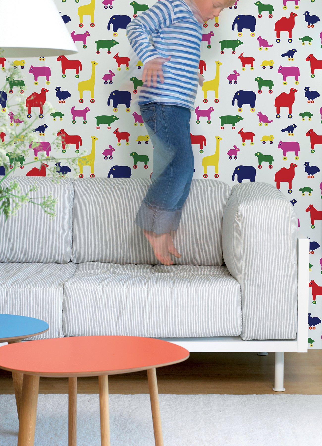 Multi Rulla Peel & Stick Wallpaper