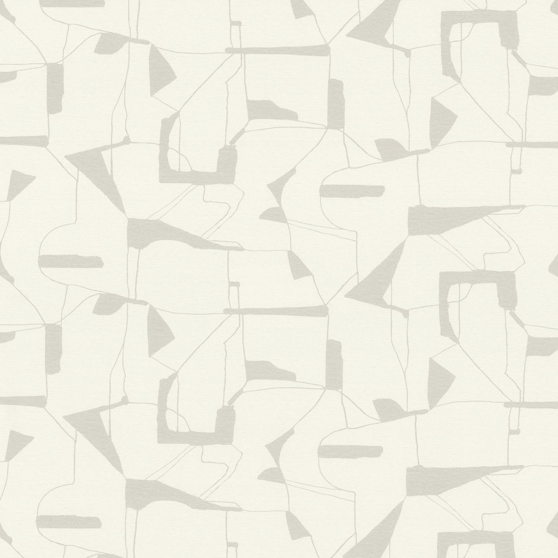 Calder Platinum Abstract Wallpaper