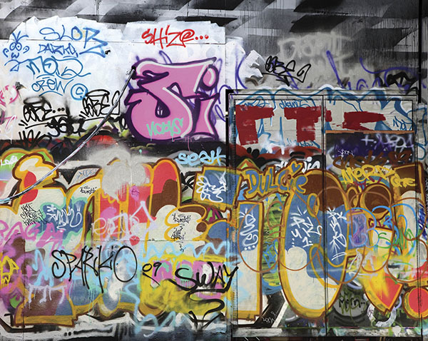 Graffiti Wall Mural