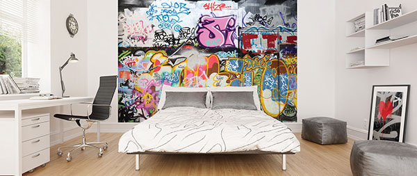 Graffiti Wall Mural