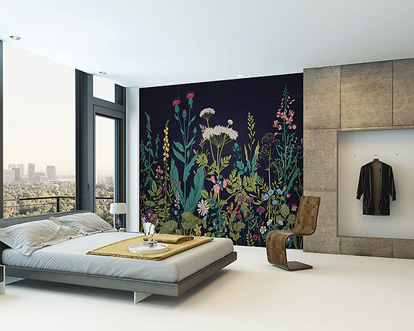 Botanical Fleur Wall Mural