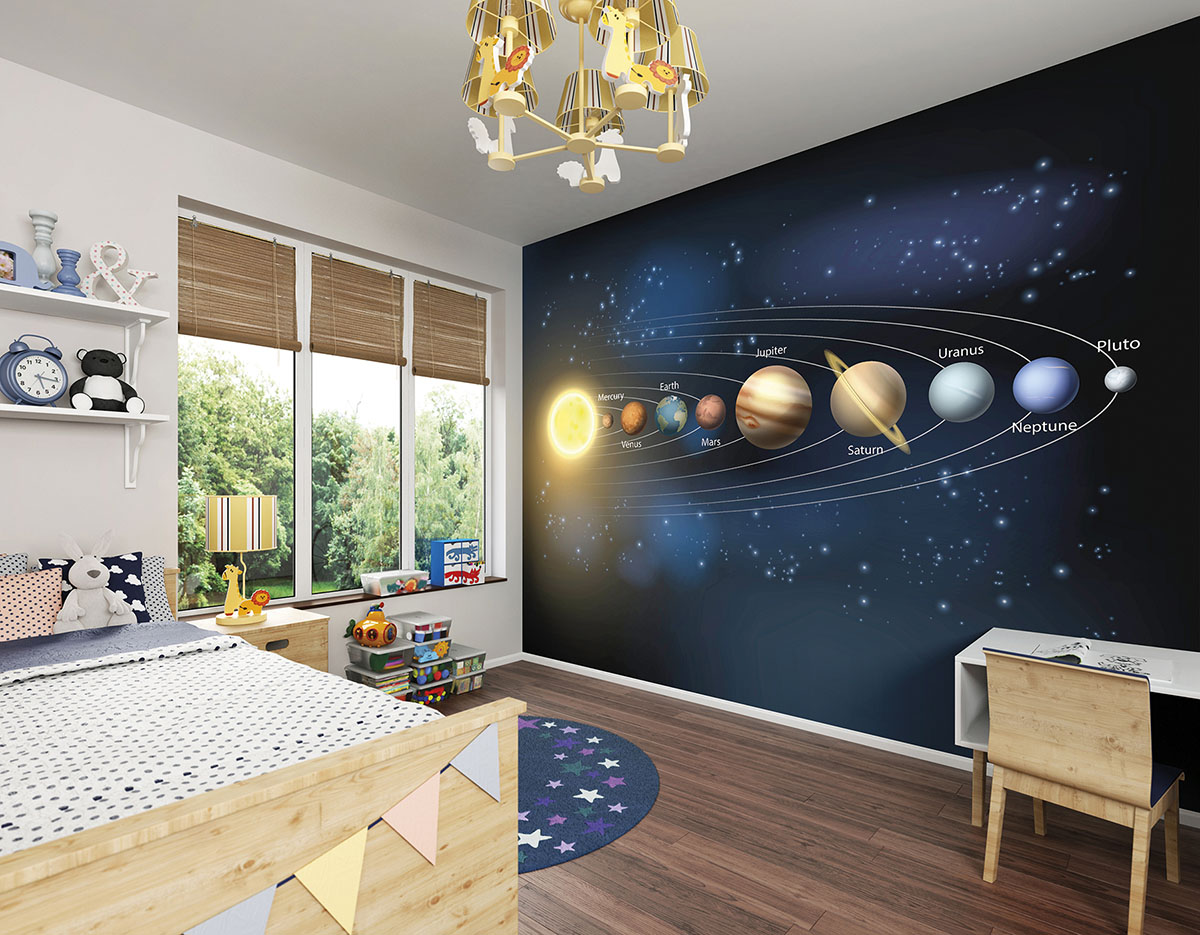 Planets Wall Mural