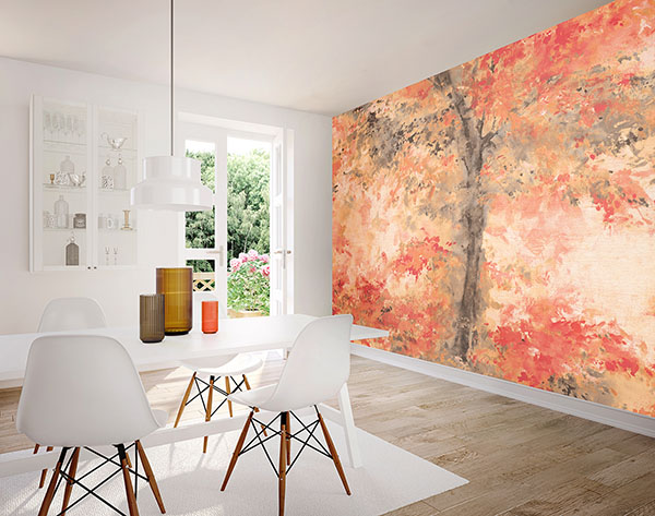 Autumnal Dapple Wall Mural