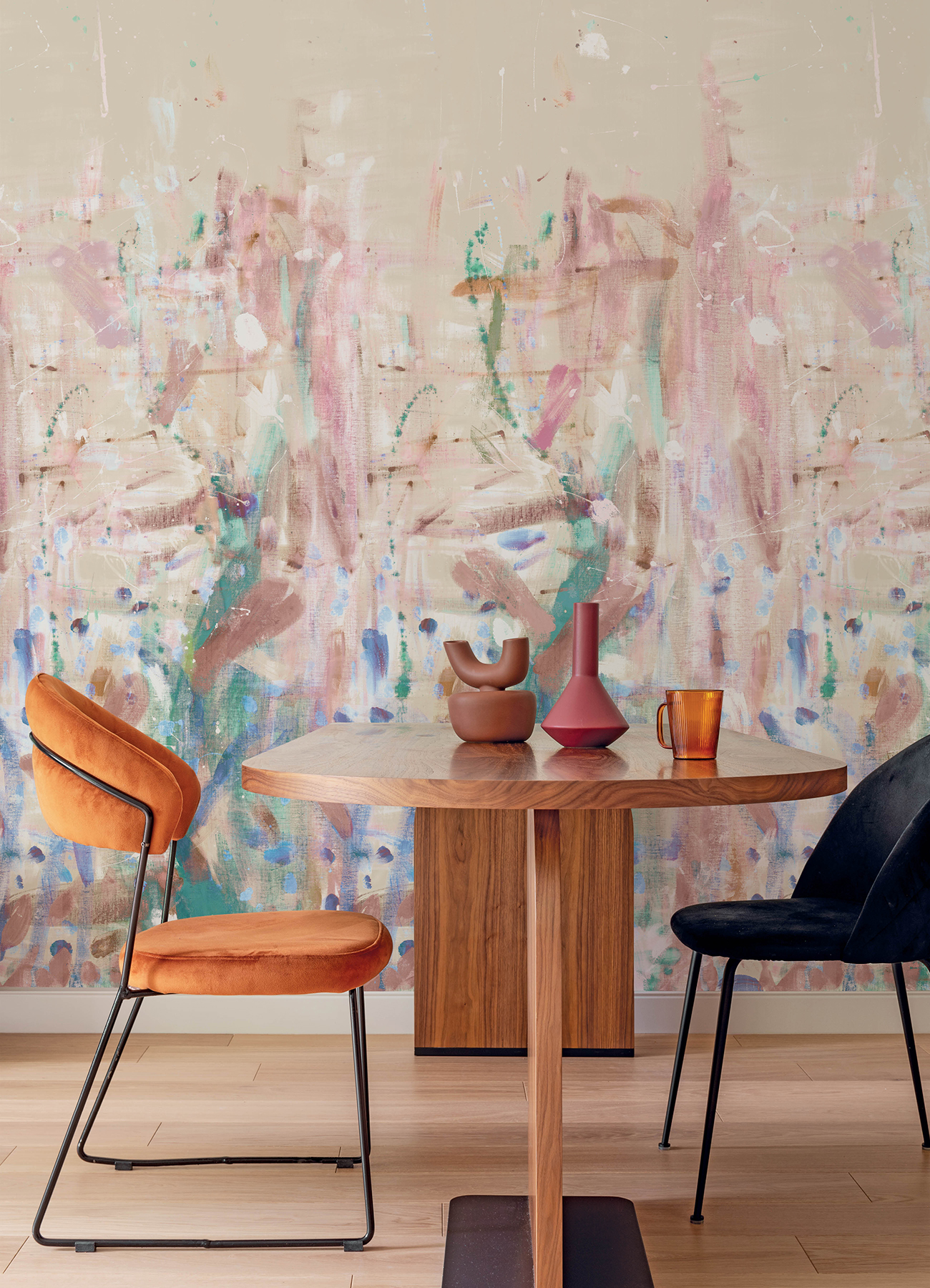 Fresco Pastel Wall Mural