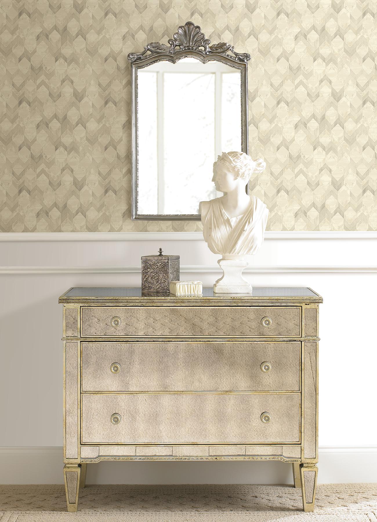 Rachel Zoe Peel and Stick Wallpaper by NuWallpaper and Brewster