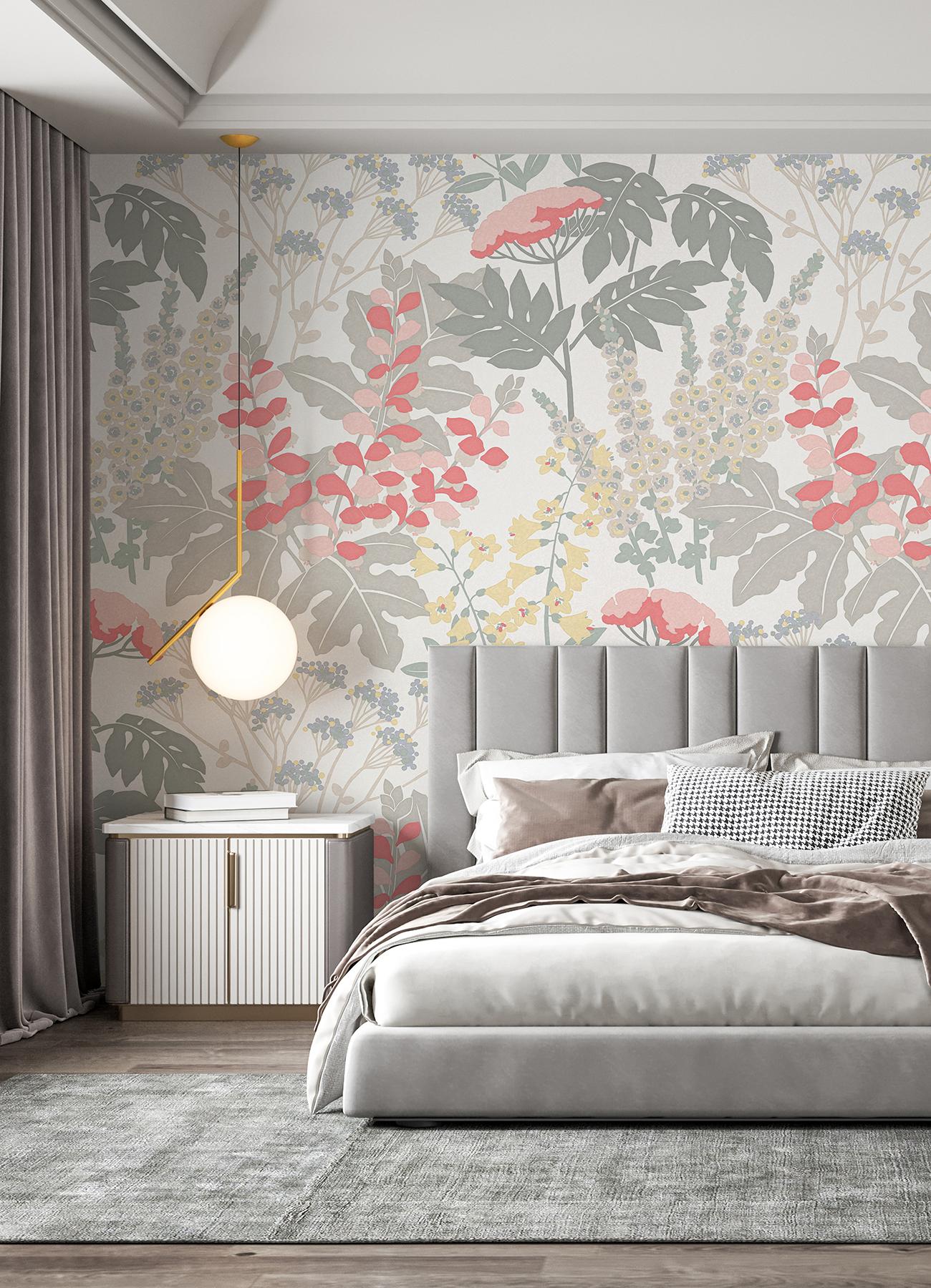 REMIX Wall Murals by Katie Hunt x A Street Prints and Brewster