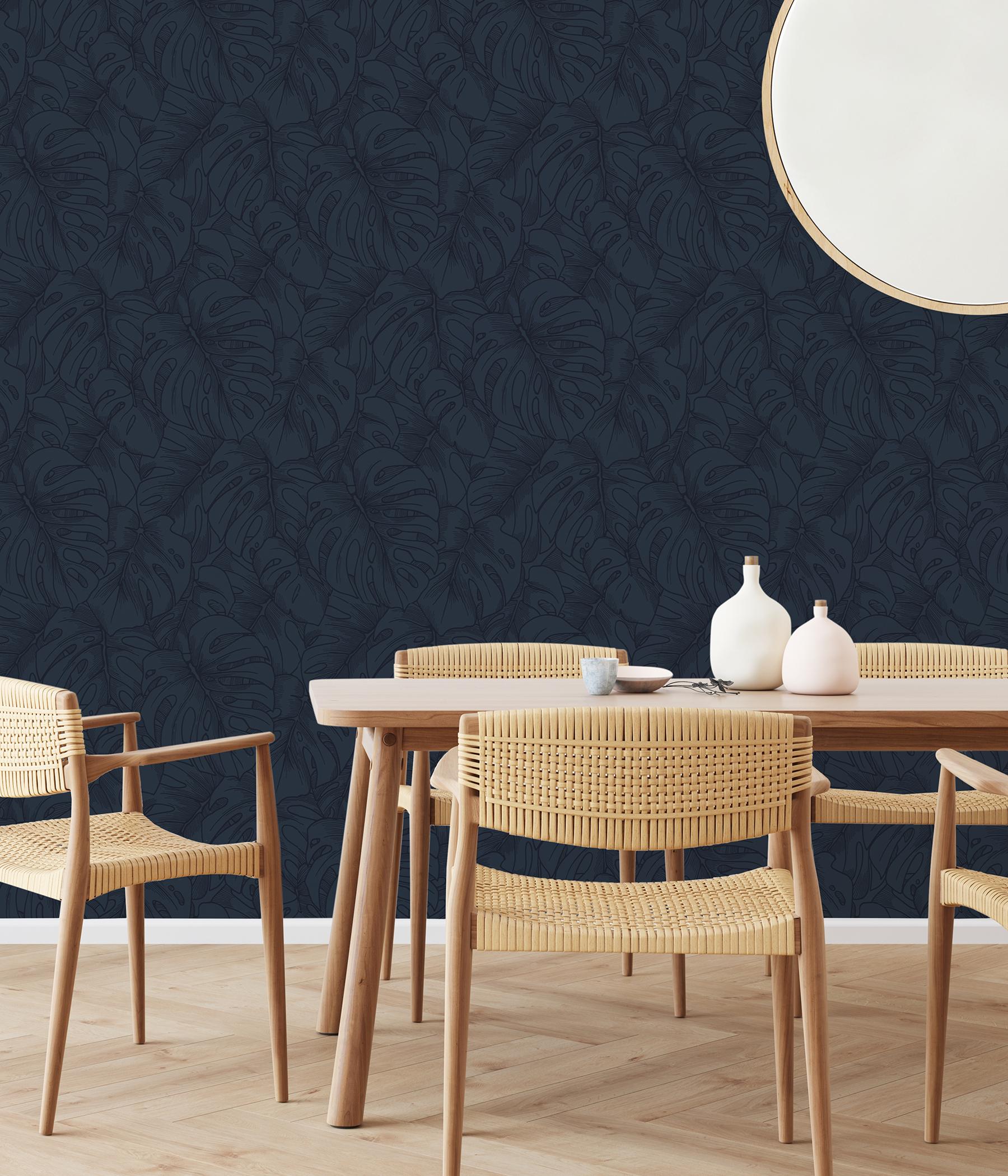Scott Living by Drew and Jonathan Scott Peel and Stick Wallpaper by NuWallpaper and Brewster