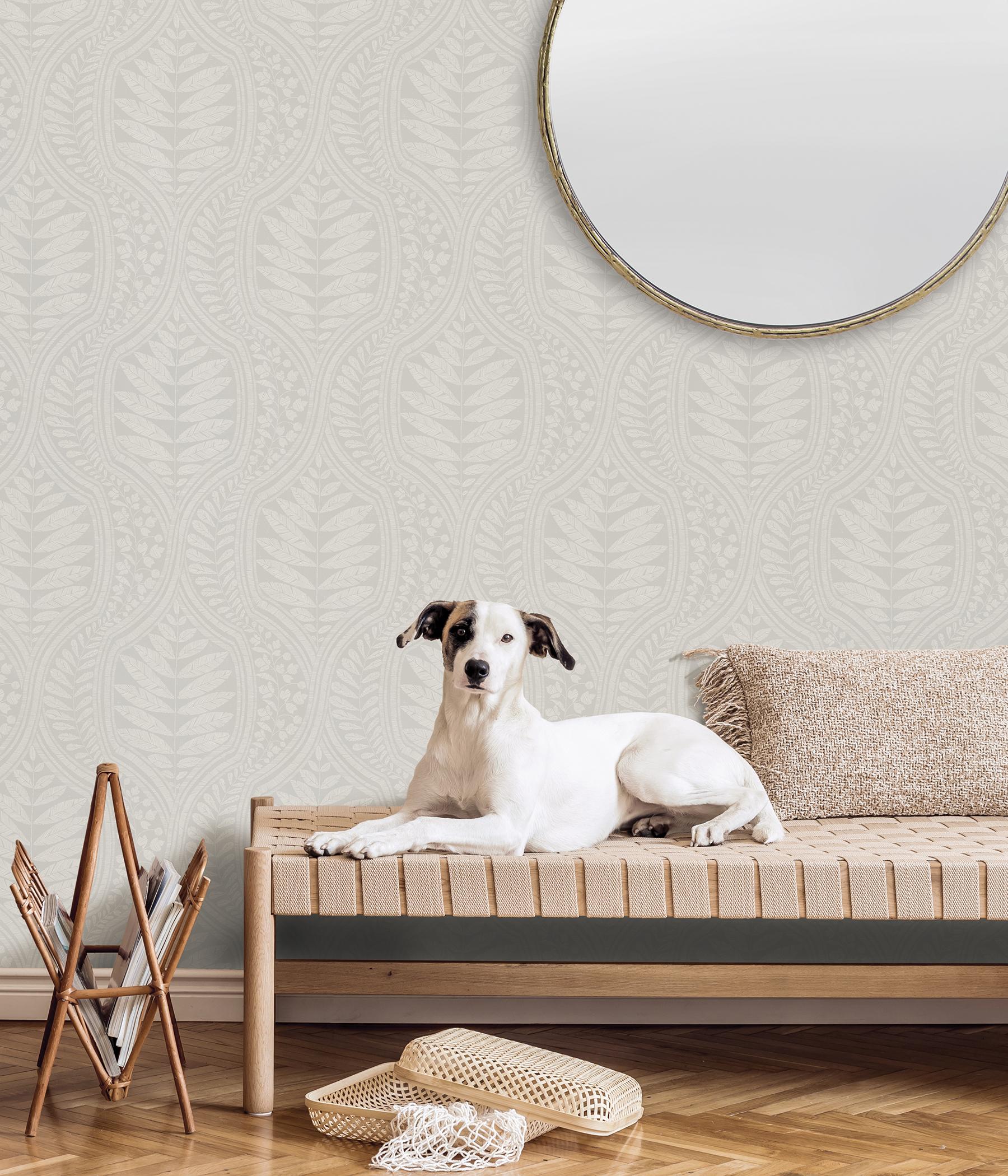 Scott Living by Drew and Jonathan Scott Peel and Stick Wallpaper by NuWallpaper and Brewster