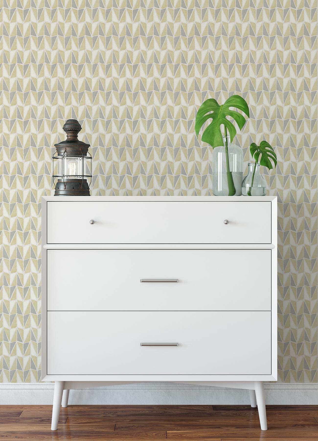 Scott Living by Drew and Jonathan Scott Peel and Stick Wallpaper by NuWallpaper and Brewster