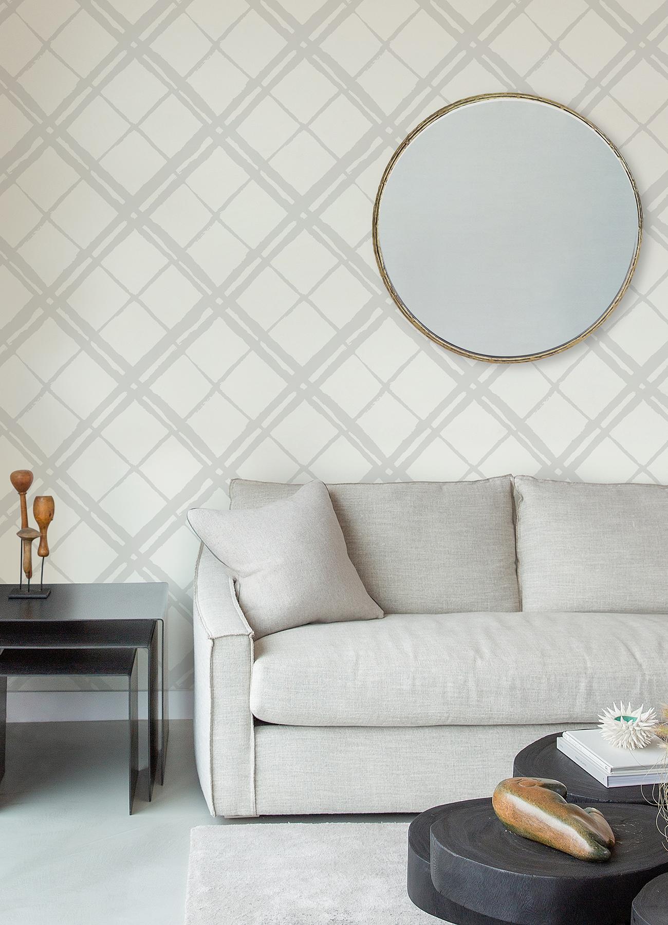 Scott Living by Drew and Jonathan Scott Peel and Stick Wallpaper by NuWallpaper and Brewster