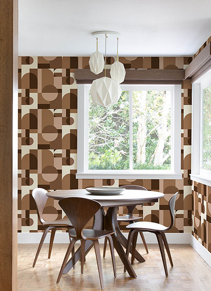 Boxanne Tan Peel & Stick Wallpaper