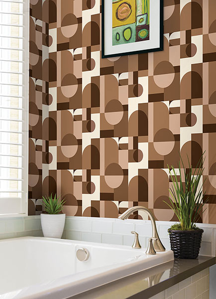 Boxanne Tan Peel & Stick Wallpaper