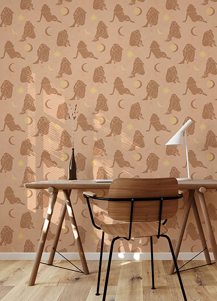 Blush Nudes Peel & Stick Wallpaper