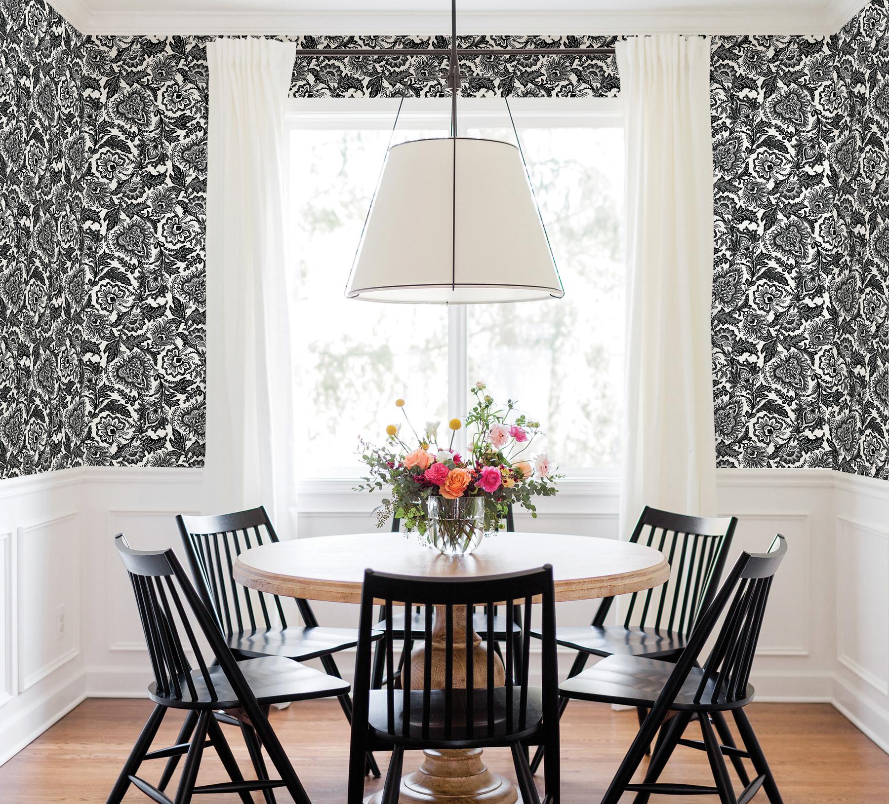 Wallpops by Vera Bradley Peel and Stick Wallpaper by NuWallpaper and Brewster