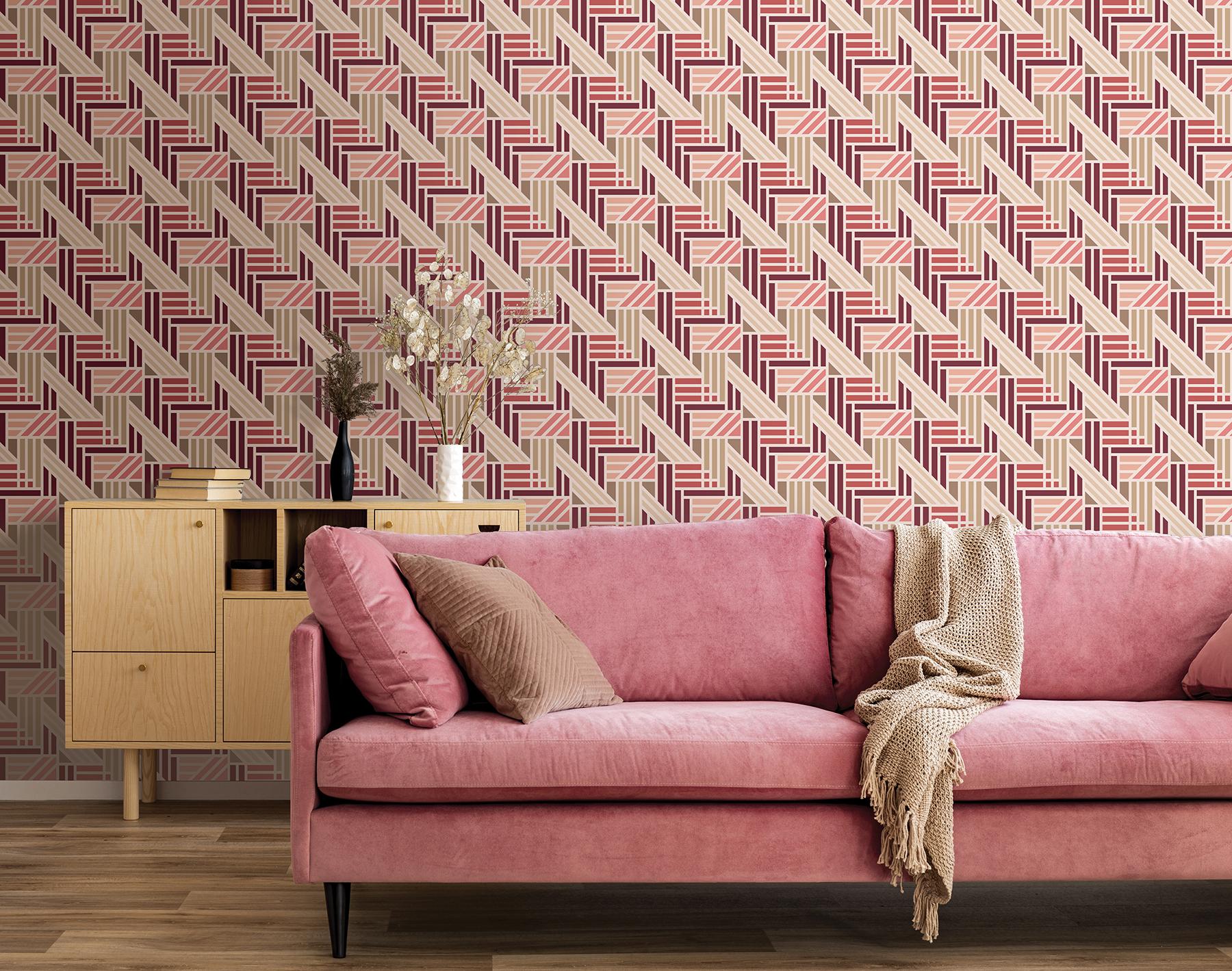 Wallpops by Vera Bradley Peel and Stick Wallpaper by NuWallpaper and Brewster