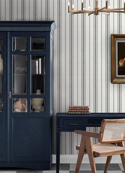 Alcott Slate Peel & Stick Wallpaper