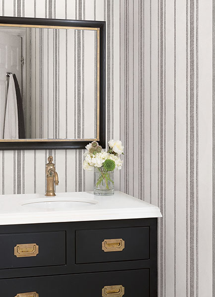 Alcott Slate Peel & Stick Wallpaper