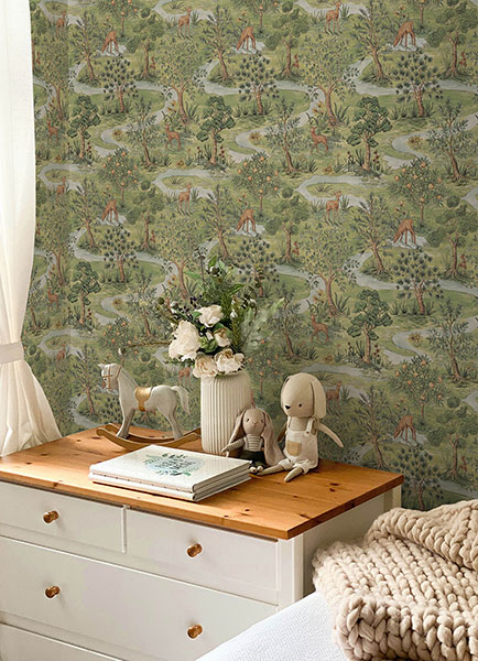 Bramble Forest Peel & Stick Wallpaper