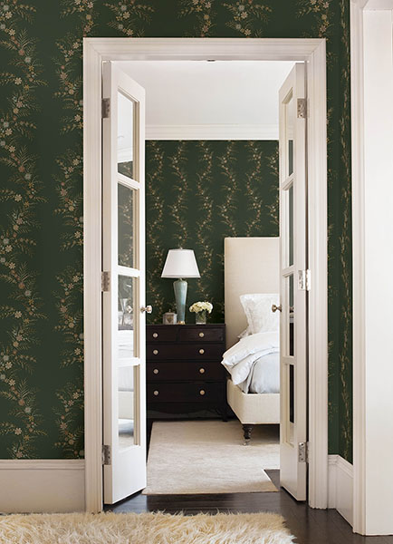 Posy Spruce Peel & Stick Wallpaper