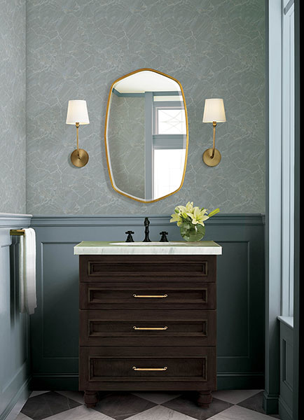 Jade Moonstone Peel & Stick Wallpaper