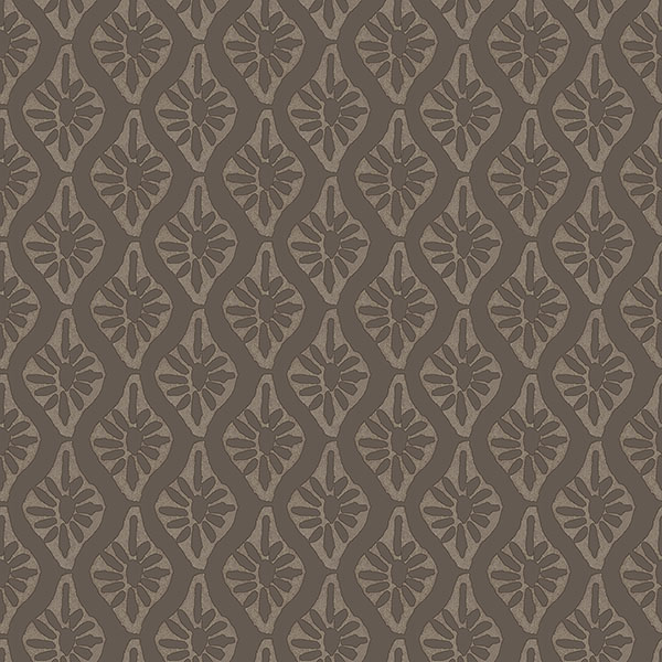 Nova Carob Brown Peel & Stick Wallpaper