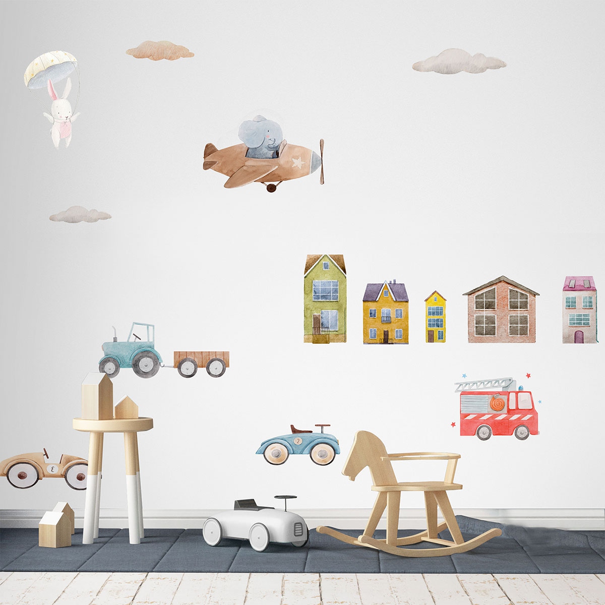 Old Town Wall Stickers