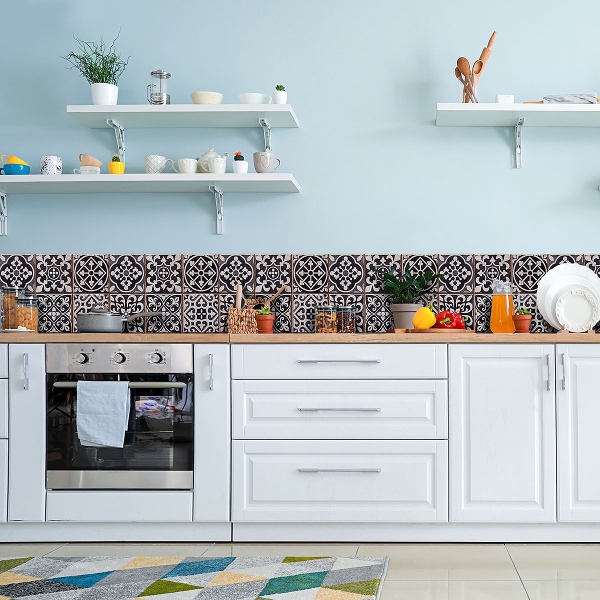 Tile Azulejos Border Decal