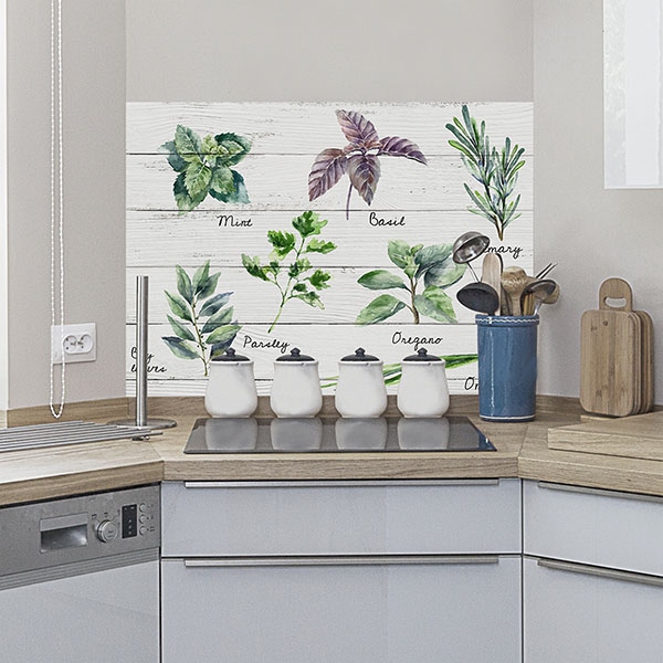 Shabby Spices Kitchen Panel