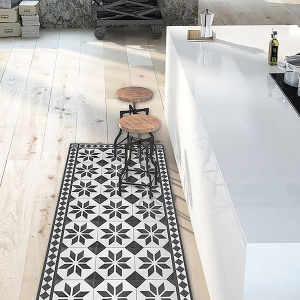Old Style Carpet Vinyl Floor Runner