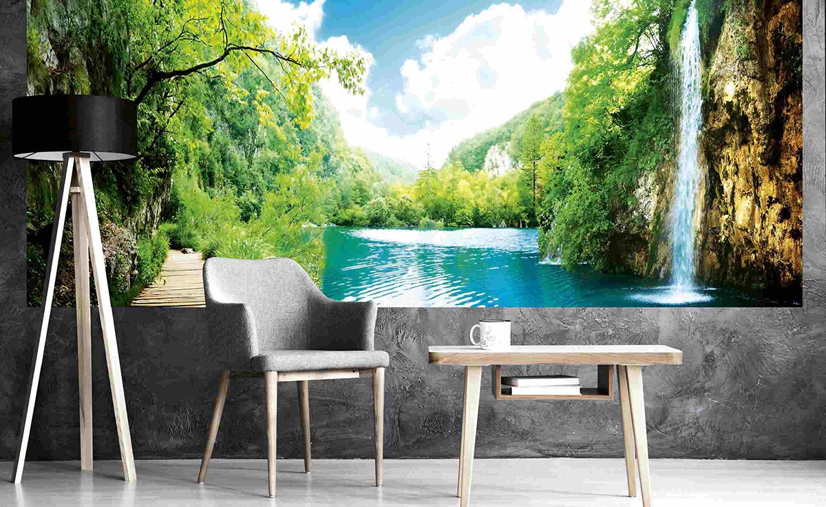 Relax In Forest Wall Mural