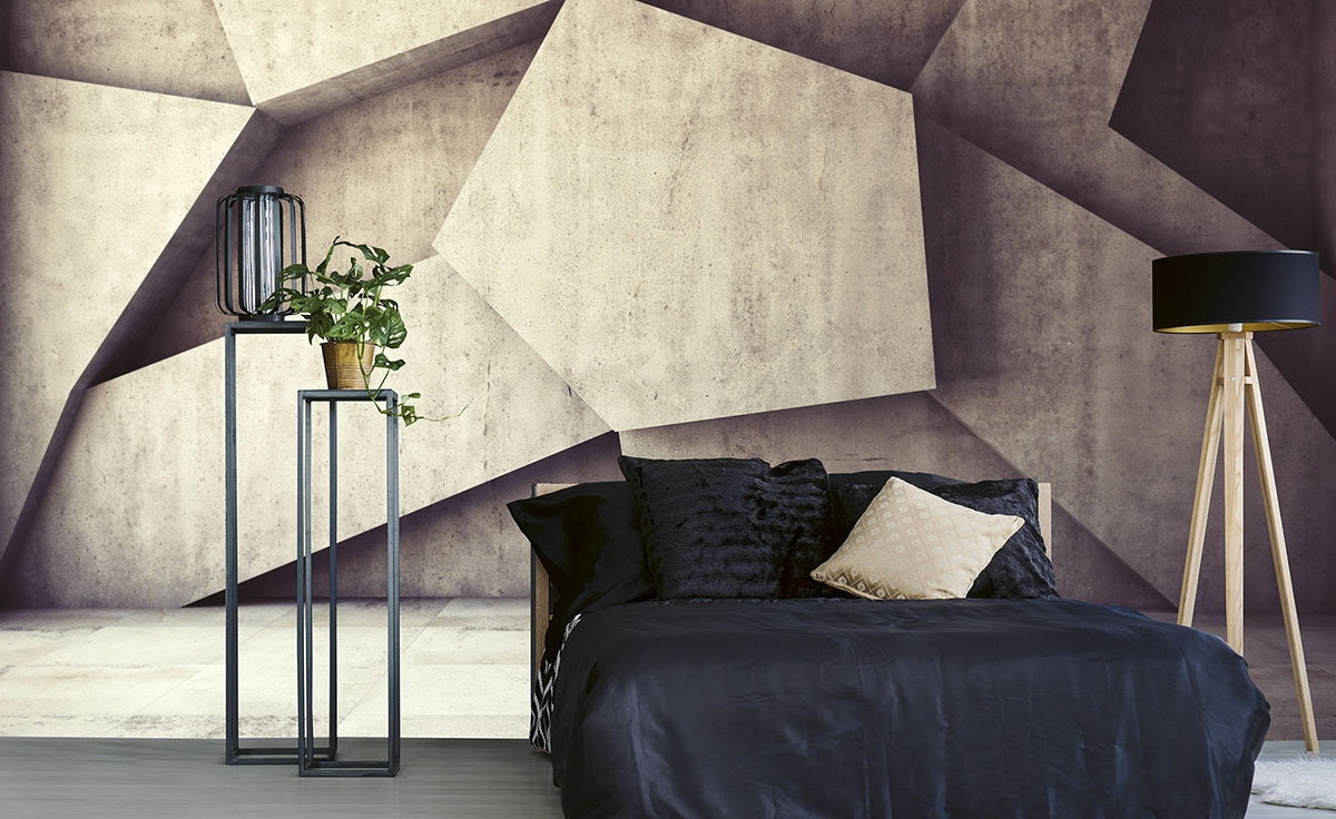 Concrete Background Wall Mural