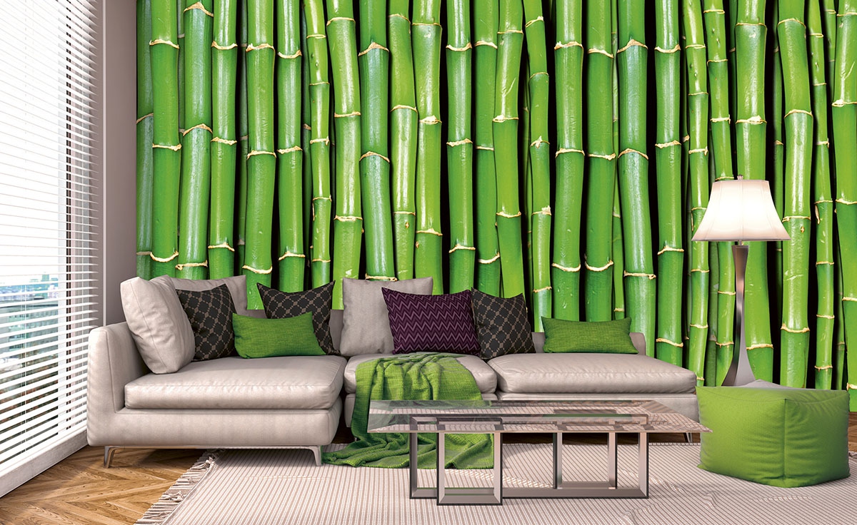 Bamboo Wall Mural